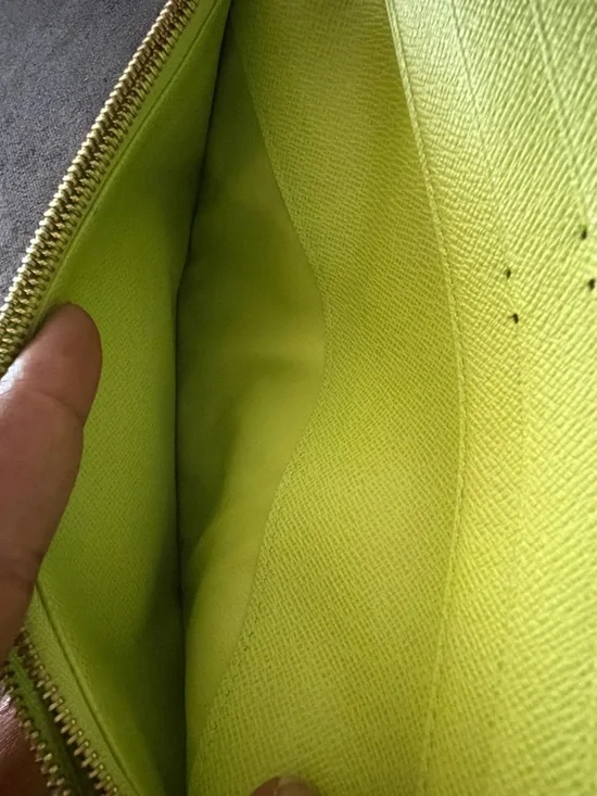 Louis Vuitton Black/Green Multicolor Mirakami Monogram Isolite Wallet w COA - Picture 7 of 9